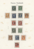 France: 1849/1964, Comprehensive Mint And Used Collection In A Thick KA/BE Binde - Colecciones Completas