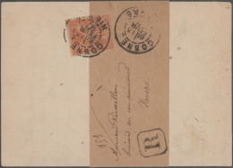France: 1876/1901, Type Sage, Assortment Of Apprx. 75 Covers/cards/few Fronts, N - Sammlungen
