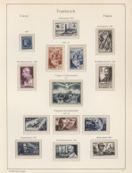 France: 1944/1994, Mint Collection In Three KA-BE-form Albums With Some Gaps, Pl - Verzamelingen