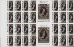 Gibraltar: 2011. Lot With 44 IMPERFORATE Sets à 5 Stamps '125 Years Of Gibraltar - Gibraltar