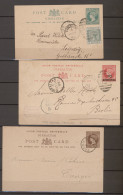 Gibraltar - Postal Stationery: 1886/1914, British Mediterranean Gibraltar-Morocc - Gibraltar