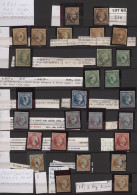 Greece: 1861/1900 "Hermes Head"s: Collection Of Near To 1000 Mint And Used Stamp - Oblitérés