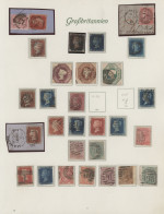 Great Britain: 1840/1950, Used Collection In A Borek Binder, Slightly Varied Con - Used Stamps