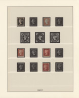 Great Britain: 1840/1960 (ca.), Mint And Used Collection In A Lindner Hingeless - Used Stamps