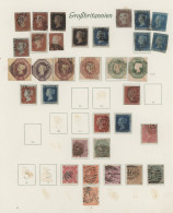 Great Britain: 1840/1984, Comprehensive Used Collection In Two Borek Binders, Sl - Gebraucht