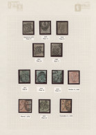 Great Britain: 1855/1882, Surface-printed Issues, Used Collection Of 79 Stamps, - Gebraucht