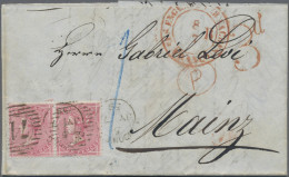 Great Britain: 1859/1928, Lot Of 35 Covers/cards (plus One Front), Slightly Vari - Lettres & Documents