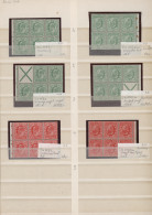 Great Britain - Se-tenants: 1904/1970 Ca., Very Comprehensive Collection Of Ca.2 - Autres