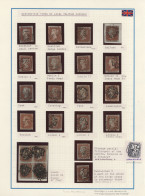 Great Britain - Post Marks: 1841 From Ca., BRITISH POSTMARKS, Collection With Mo - Storia Postale