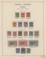 Ireland: 1922/1970 Ca.: Mint And/or Used Collection Hinged On Printed Album Page - Used Stamps