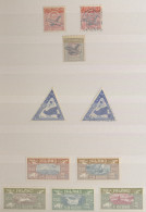 Iceland: 1928-modern: Collection Of AIRMAIL Stamps And Three Postcards, Starting - Other & Unclassified