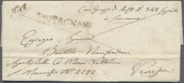 Italy -  Pre Adhesives  / Stampless Covers: 1780/1880 (ca.), Balance Of Apprx. 1 - ...-1850 Préphilatélie