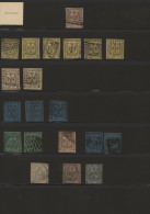 Old Italian States: Modena: 1851/1860, Interesting Selection Of 20 Used Stamps A - Modena
