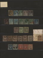 Italian States - Tuskany: 1851/1860, Interesting Selection Of 27 Used Stamps, Co - Toskana