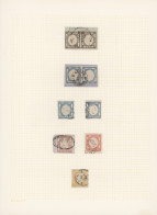 Italy: 1861, Issue For The Neapolitan Province, Petty Used Collection Of Nine St - Collections