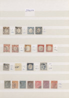 Italy: 1861/1921 Collection Of About 100 Used Stamps, Few Mint, Plus Two Sets Fr - Collections