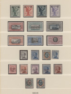 Italy: 1861/1943, Mint Collection In Two Lindner Hingeless Binders, Well Collect - Sammlungen