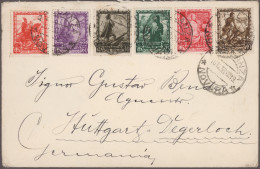 Italy: 1890/1940 (ca), Small Lot Of 11 Attractive Covers And Cards With Mixed Fr - Lotti E Collezioni