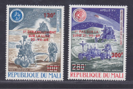 MALI AERIENS N°  220 & 221 ** MNH Neufs Sans Charnière, TB (D5548) 1er Pas De L'homme Sur La Lune - 1974 - Mali (1959-...)