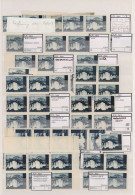 Croatia: 1941, Definitives Pictorials, Deeply Specialised Collection Of Apprx. 9 - Croazia