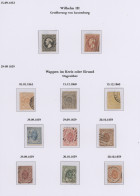 Luxembourg: 1852/1937, Used And Unused Collection On Individually Arranged Album - Altri & Non Classificati