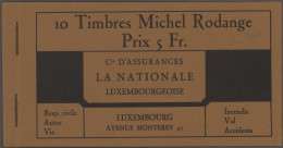 Luxembourg: 1923/1998, Mint And Used Stock Of Souvenir Sheets In A Stockbook, Fr - Autres & Non Classés