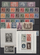 Luxembourg: 1945/1990, Apparently Complete MNH Collection In A Stockbook, Two Se - Storia Postale