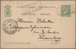 Luxembourg - Post Marks: 1890/1960 (ca.), Railway Marks Of Luxemburg, Balance Of - Franking Machines (EMA)