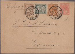 Netherlands: 1886/1948 Group Of 9 Covers, A Picture Postcard And Postal Statione - Storia Postale