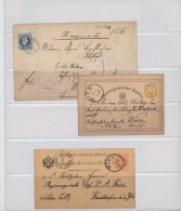 Österreich: 1800/1900 (ca.), Umfassende Sammlung Von Ca. 210 Briefen Und Karten - Verzamelingen