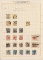 Österreich: 1850/1937, Gestempelte Und Ungebrauchte Sammlung Auf Albenblättern I - Collections