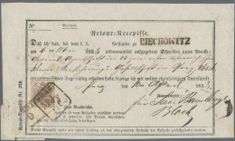 Österreich: 1851/1907, Spezial-Sammlung Von 22 Retour-Recepissen, Praktisch Alle - Sammlungen