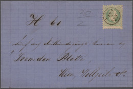 Österreich: 1858/1886, Partie Von 17 Briefen, Dabei Nette Stempelvielfalt Mit U. - Collections