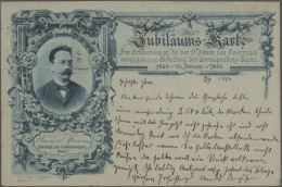 Österreich: 1874/1934, Nette Partie Von Ca. 167 Briefen Und Karten Mit Insbesond - Collezioni