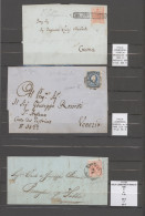 Österreich - Lombardei Und Venetien: 1850/1864, Assortment Of 13 Letters Mainly - Lombardije-Venetië