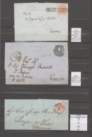 Österreich - Lombardei Und Venetien: 1850/1864, Assortment Of 13 Letters Mainly - Lombardo-Venetien
