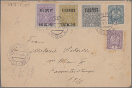 Österreich - Flugpost: 1918/1981, Saubere Sammlung Von 34 Flugpostbelegen Sowie - Otros & Sin Clasificación