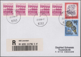 Österreich - Besonderheiten: 1996 Ab, DIE EINSCHREIBEZETTEL VON ÖSTERREICH In Ty - Sonstige & Ohne Zuordnung
