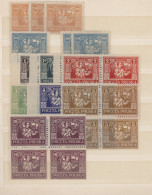 Poland: 1920/1960 (ca.), Interesting Accumulation In Glassines/small Albums/loos - Other & Unclassified