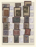 Poland Camp Mail: 1943/1945, Collection Of 18 Stamps And Three Stationeries, Som - Other & Unclassified