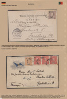 Portugal: 1895/1910 Ca. "Don Carlos I.": Collection Of 237 Covers, Postcards And - Covers & Documents