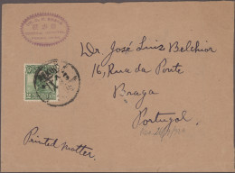 Portugal: 1904/1920 Incoming Mail: Collection Of 12 Picture Postcards, Two Cover - Covers & Documents