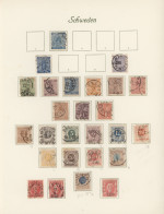 Sweden: 1855-modern: Collection Of Mint And/or Used Stamps, With Few From Early - Oblitérés