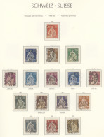 Schweiz: 1907/2004, Gestempelte Sammlung, Nahezu Komplett Mit Blocks, Pax Satz, - Lotti/Collezioni