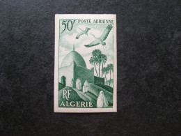 Algérie. TB  PA N° 9a, Non Dentelé, Neuf X. - Aéreo