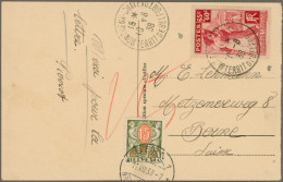 Schweiz - Portomarken: 1924/1938, Sammlung Von 111 Unzureichend Frankierten Brie - Postage Due