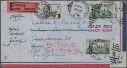 Schweiz - Portomarken: 1936/1990 (ca.), Vielseitiger Bestand Von Ca. 300 Aus Dem - Impuesto