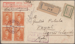 Spain: 1900/1932 Group Of 22 Covers, Postcards And Postal Stationery Items To Po - Other & Unclassified