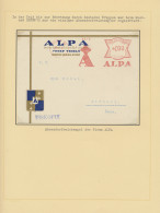 Czechoslowakia: 1929/1939, Meter Marks Of BRNO, Collection Of Covers/cards And P - Covers & Documents