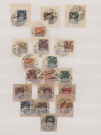 Czechoslowakia - Post Marks: 1921/1923, ZIONIST CONGRESS KARLOVY VARY, Collectio - Otros & Sin Clasificación